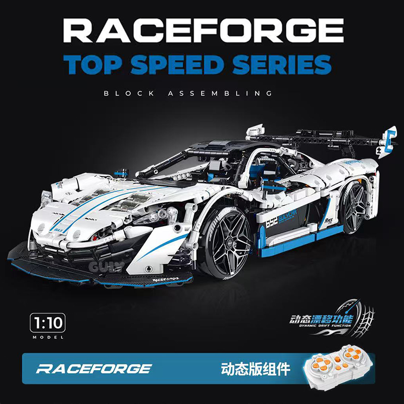 Led Light Kit For Technic Supercar - 2138-teiliges technisches RC-Stunt-Supercar-Baustein-Set im Maßstab 1:10,