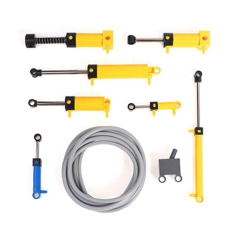 Pneumatic Cylinder Pump Technic Parts - 1 Stück MOC Bausteine Technische Teile