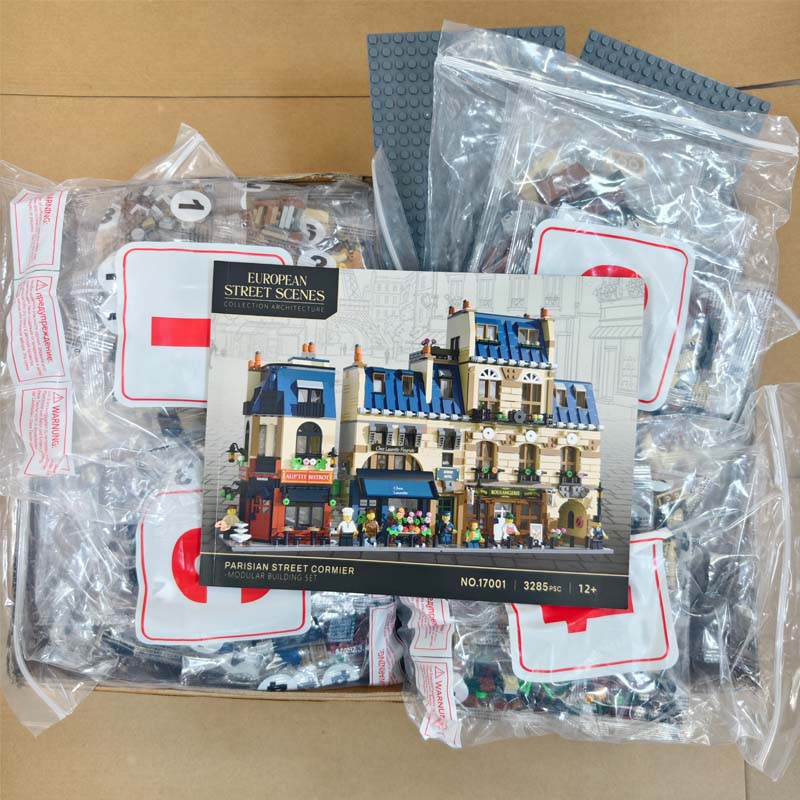 Moc Modular Building Street View Bricks - Neues MOC 3532 Teile 910032 Paris