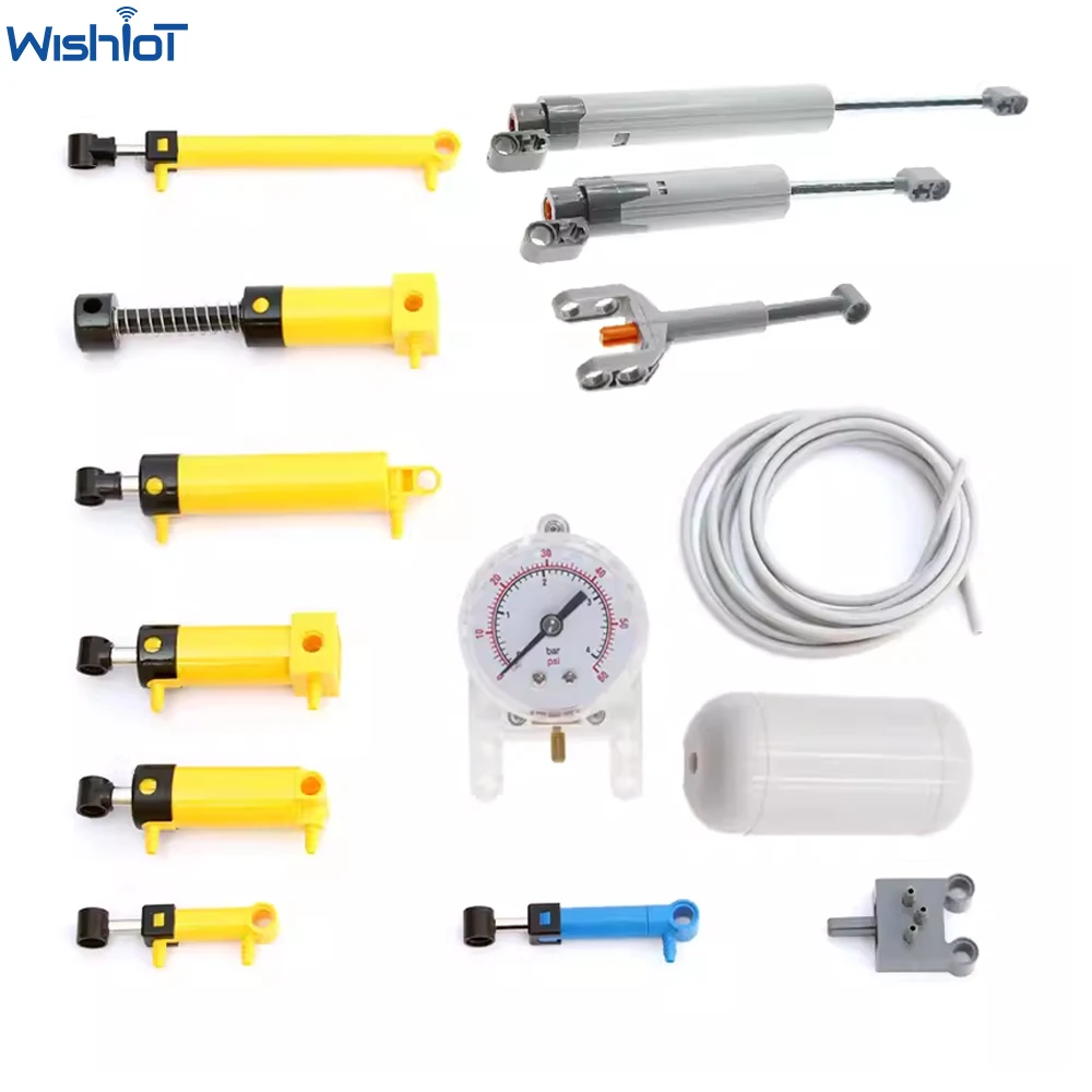 Pneumatic Cylinder Pump Technic Parts - Technische pneumatische Teile, Luftpumpe, Kolben, Schubstangen,