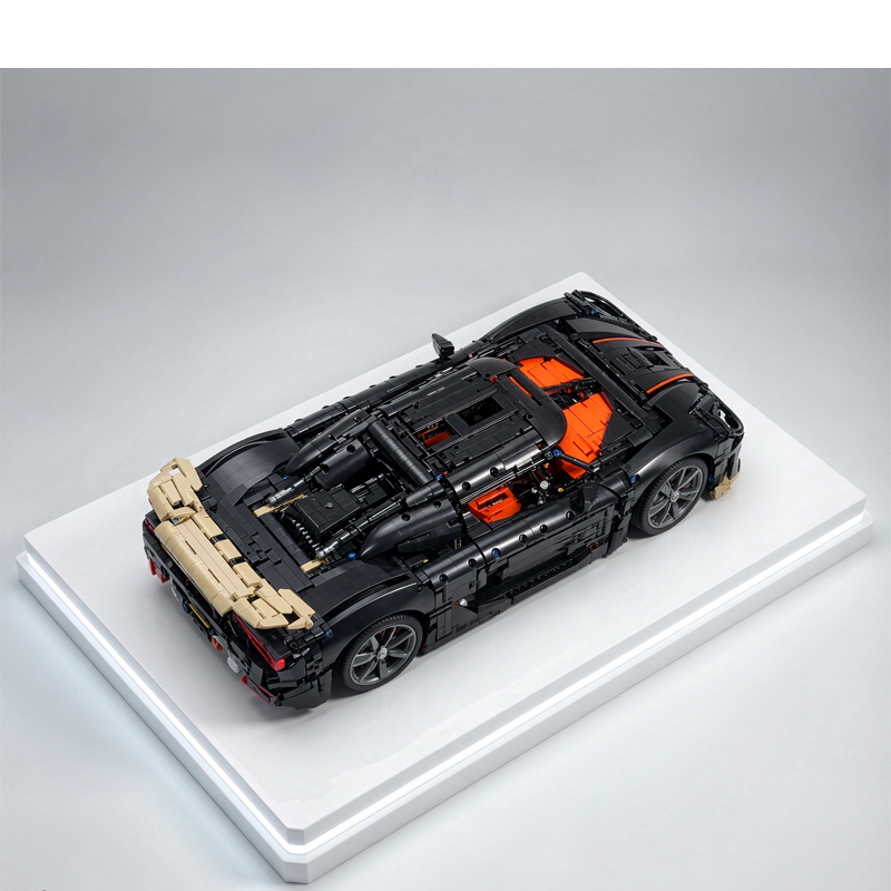 Moc Supercar Building Blocks 1/8 Scale - MOC-279192 Bausteine Super Sportwagen 1:8 Maßstab