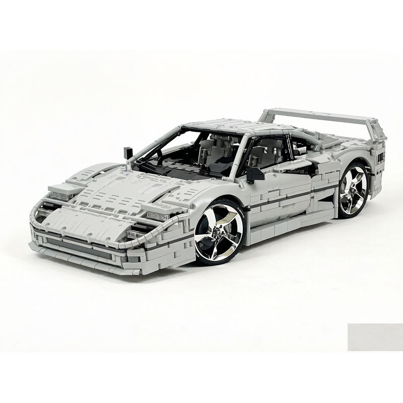 F40 Supersportwagen 1:8 Maßsta – Moc Supercar Building Blocks 1/8 Scale Bewertung und Preis