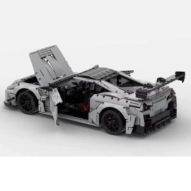 Super Sportwagen Bausteine MOC – Moc Supercar Building Blocks 1/8 Scale Bewertung und Preis