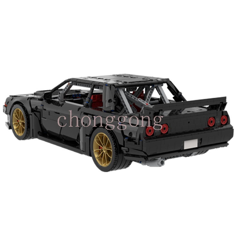 MOC-62624 1:8 Maßstab Skyline  – Moc Supercar Building Blocks 1/8 Scale Bewertung und Preis