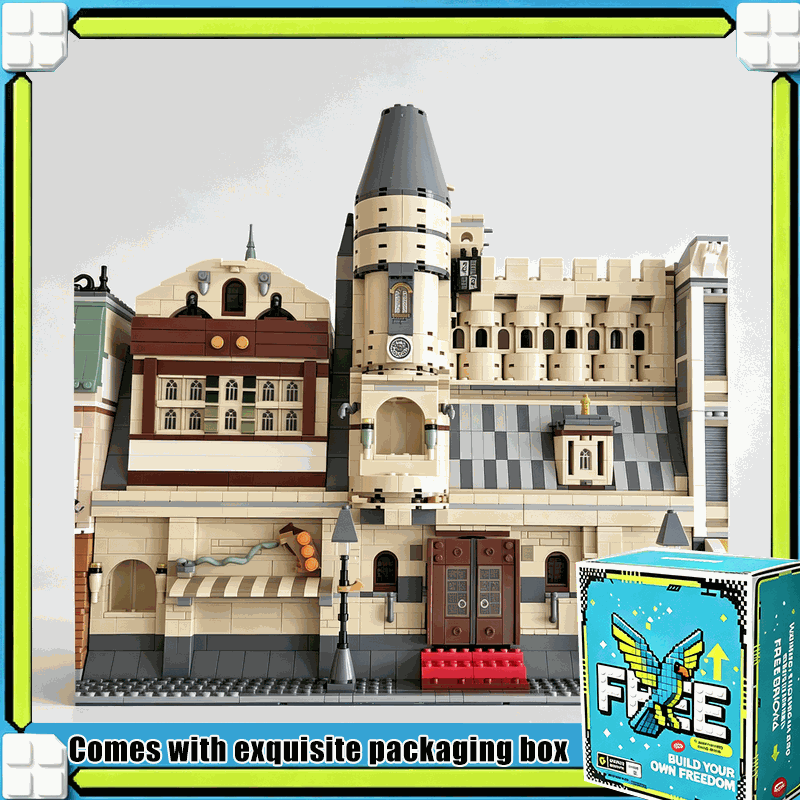 4598 Teile MOC Modulares Kino- – Moc Modular Building Street View Bricks Bewertung und Preis