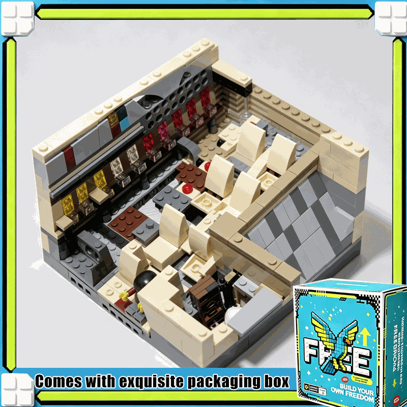 4598 Teile MOC Modulares Kino- – Moc Modular Building Street View Bricks Bewertung und Preis