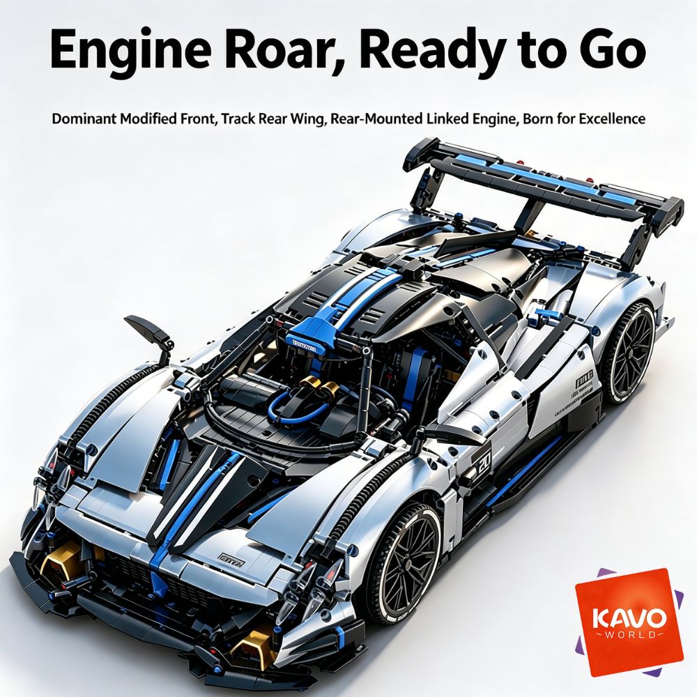 KAVOWORLD Premium MOC Super-Sp – Moc Supercar Building Blocks 1/8 Scale Bewertung und Preis