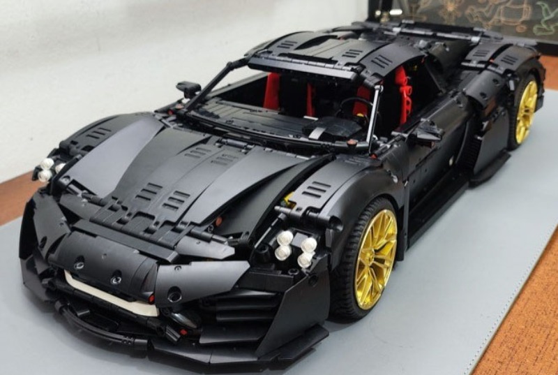 Individuelles MOC-Supersportwa – Moc Supercar Building Blocks 1/8 Scale Bewertung und Preis