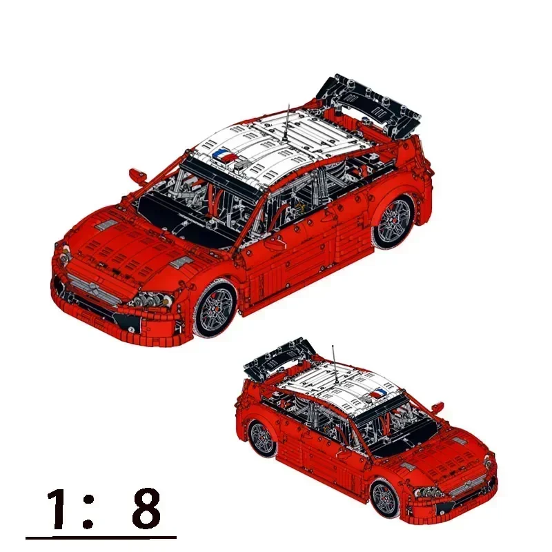Neues 1:8 Maßstab MOC-92925 Ro – Moc Supercar Building Blocks 1/8 Scale Bewertung und Preis
