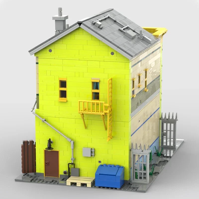 Animiertes Straßenansicht-Mode – Moc Modular Building Street View Bricks Bewertung und Preis