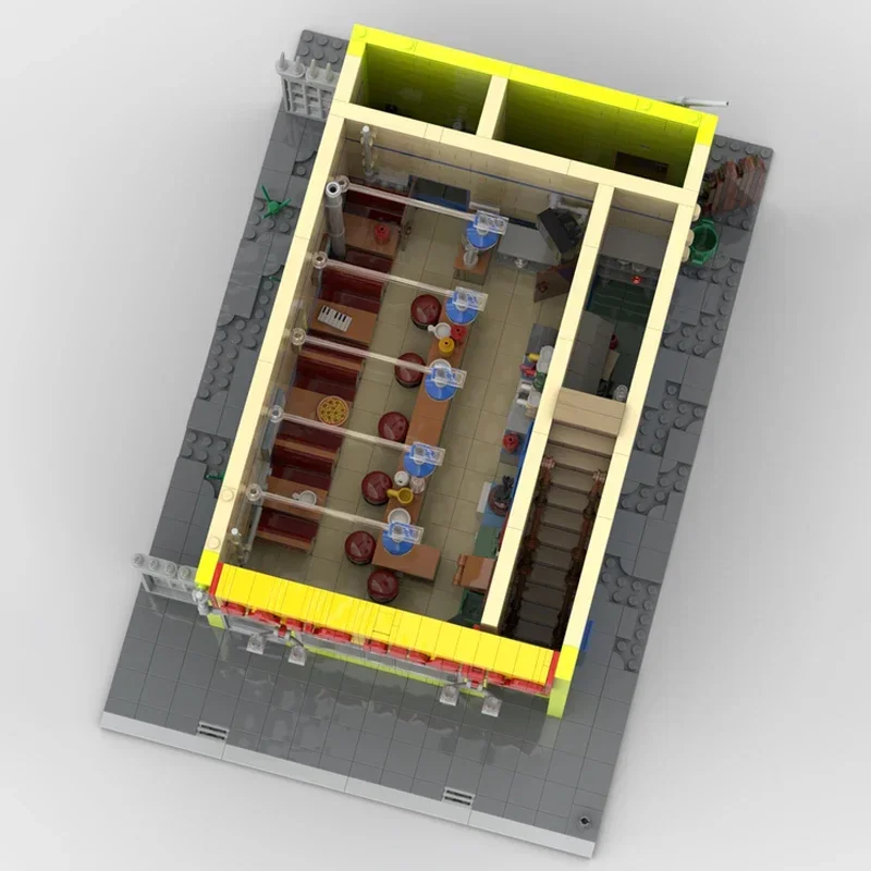 Animiertes Straßenansicht-Mode – Moc Modular Building Street View Bricks Bewertung und Preis