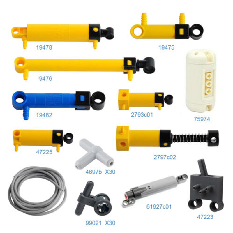MOC Pneumatische Teile Luftpum – Pneumatic Cylinder Pump Technic Parts Bewertung und Preis