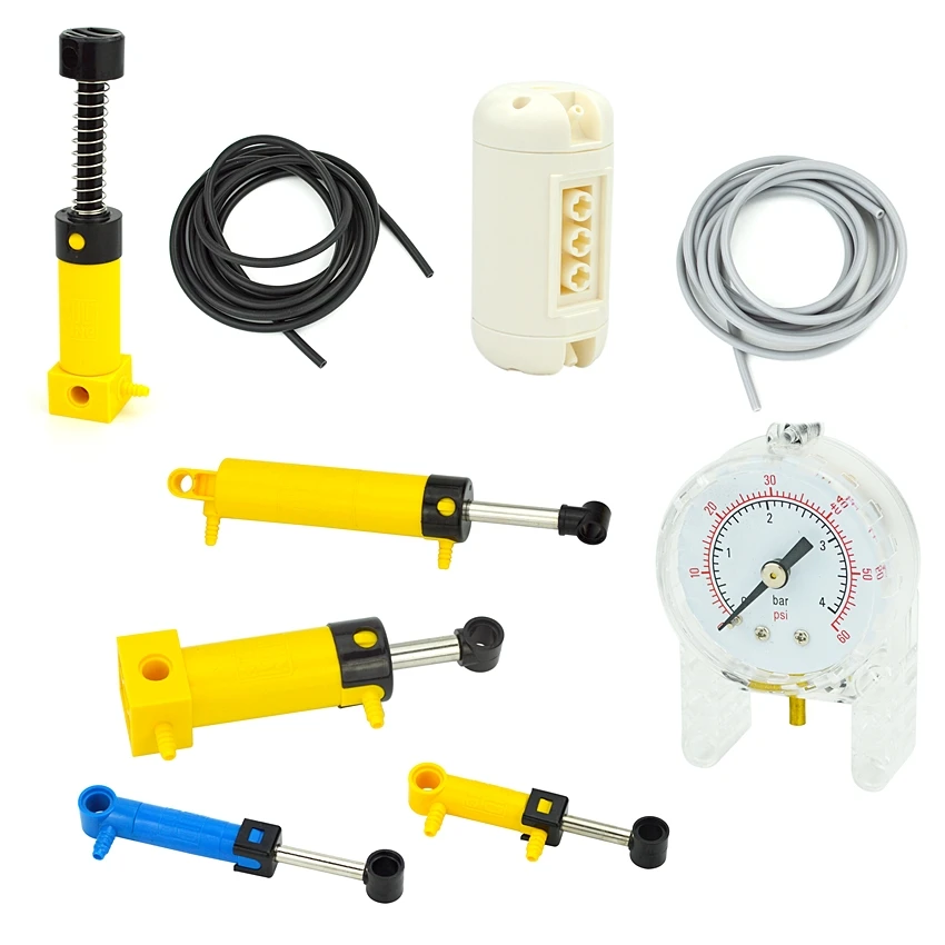 Kompatibel mit MCO-8800 blöcke – Pneumatic Cylinder Pump Technic Parts Bewertung und Preis