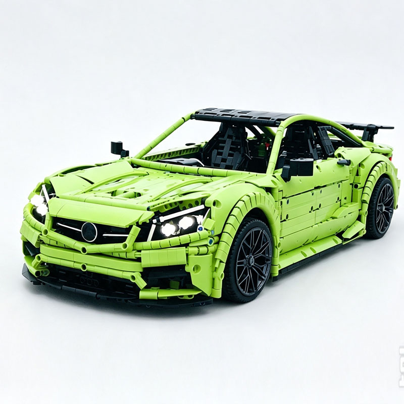NEUES MOC-60193 C63AMG Spyder  – Moc Supercar Building Blocks 1/8 Scale Bewertung und Preis
