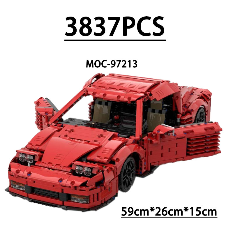 MOC-97213 Bausteine Super-Spor – Moc Supercar Building Blocks 1/8 Scale Bewertung und Preis