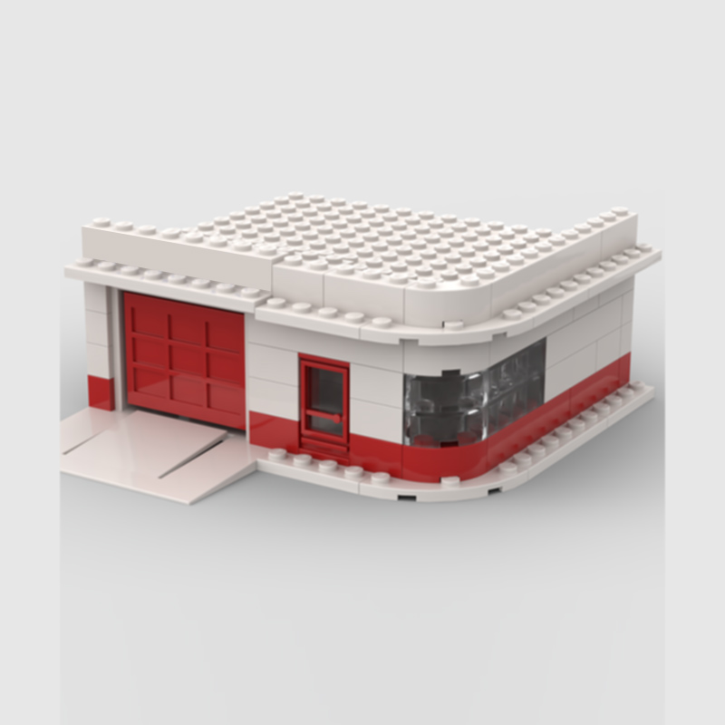 Stadtansicht-Modell MOC Bauste – Moc Modular Building Street View Bricks Bewertung und Preis