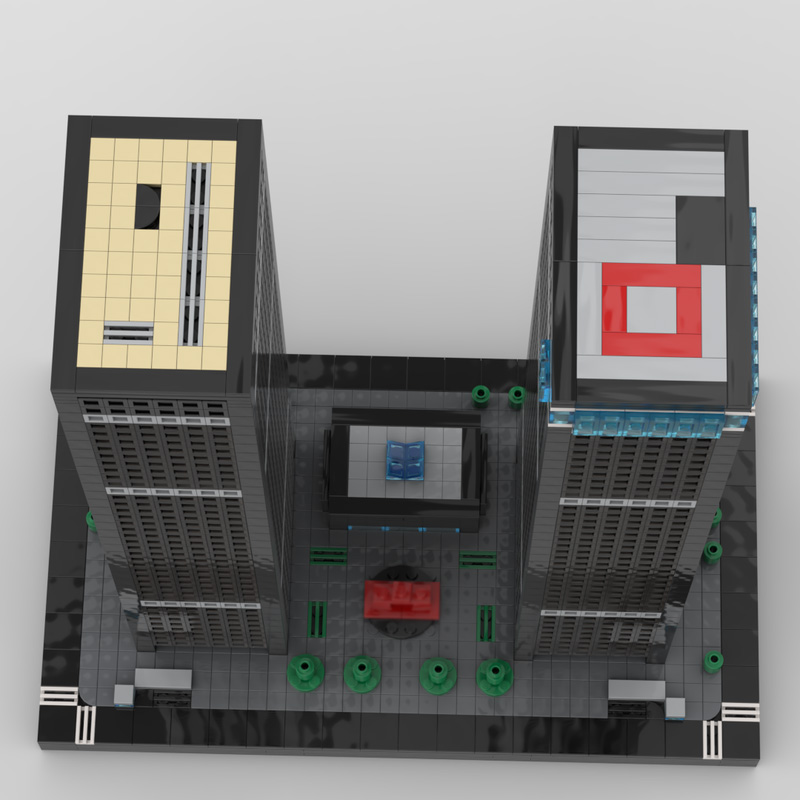 Stadt Street View Modell MOC B – Moc Modular Building Street View Bricks Bewertung und Preis