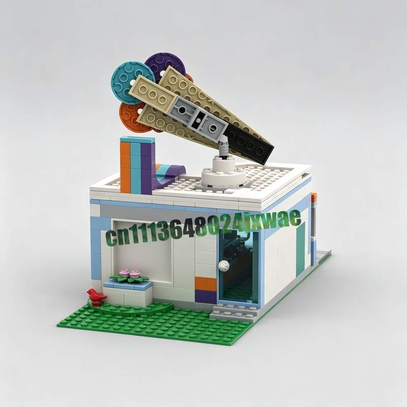 303 Teile Eisdieleneinrichtung – Moc Modular Building Street View Bricks Bewertung und Preis