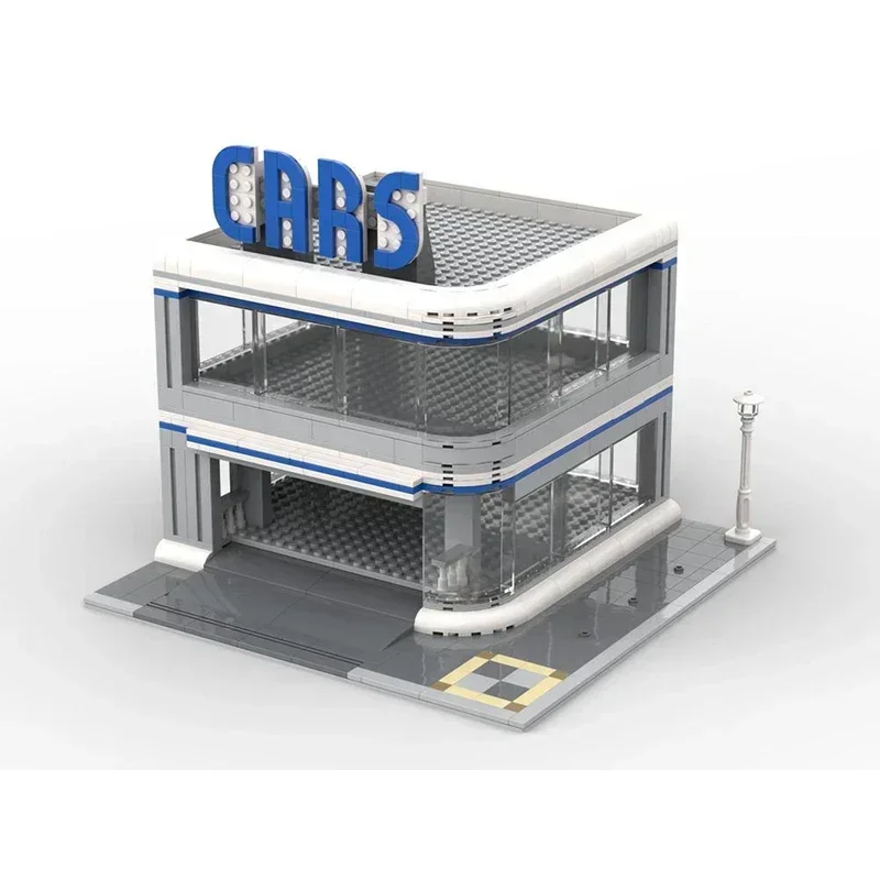 MOC Baustein-Modell für Schnel – Moc Modular Building Street View Bricks Bewertung und Preis