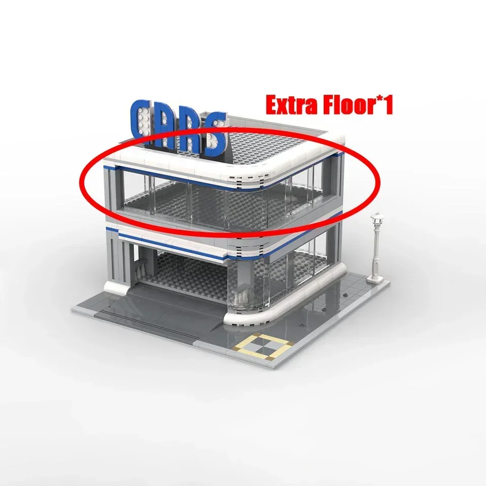 MOC Baustein-Modell für Schnel – Moc Modular Building Street View Bricks Bewertung und Preis