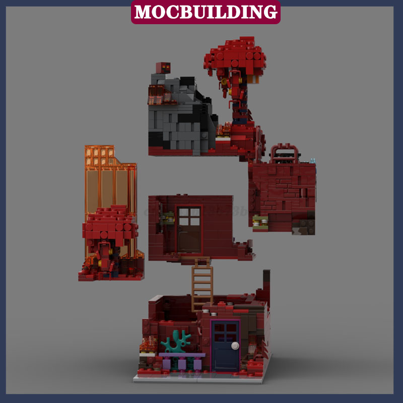 MOC Stadt Modulares Gebäude La – Moc Modular Building Street View Bricks Bewertung und Preis