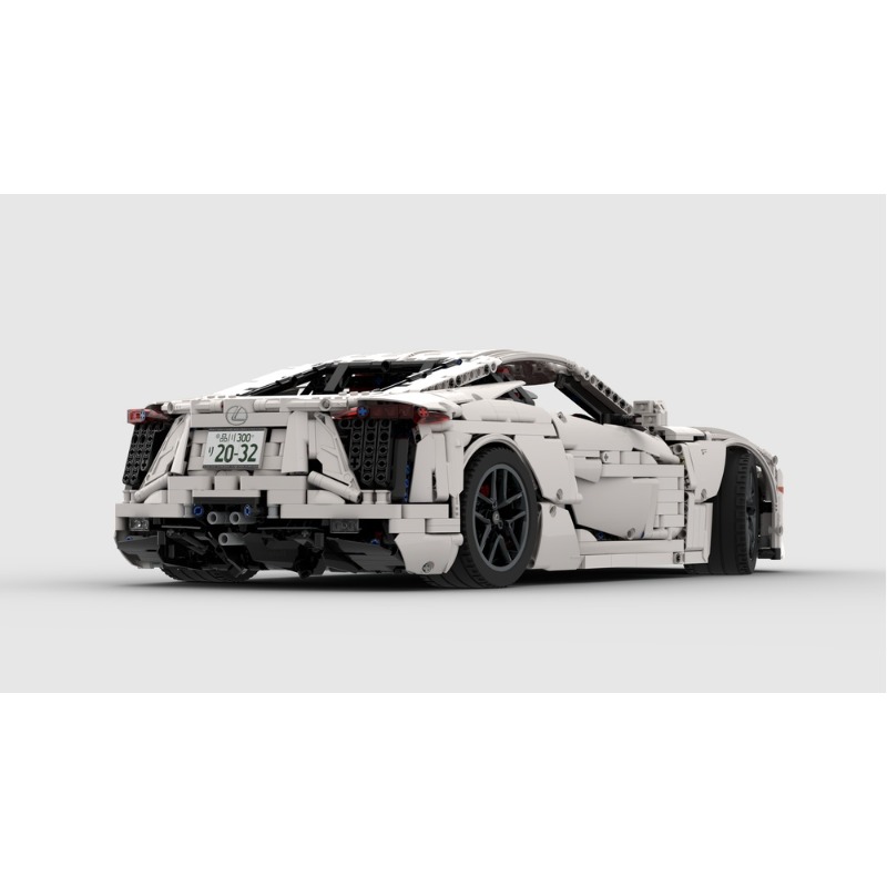 4091 Teile MOC 1:8 Maßstab Hoc – Moc Supercar Building Blocks 1/8 Scale Bewertung und Preis