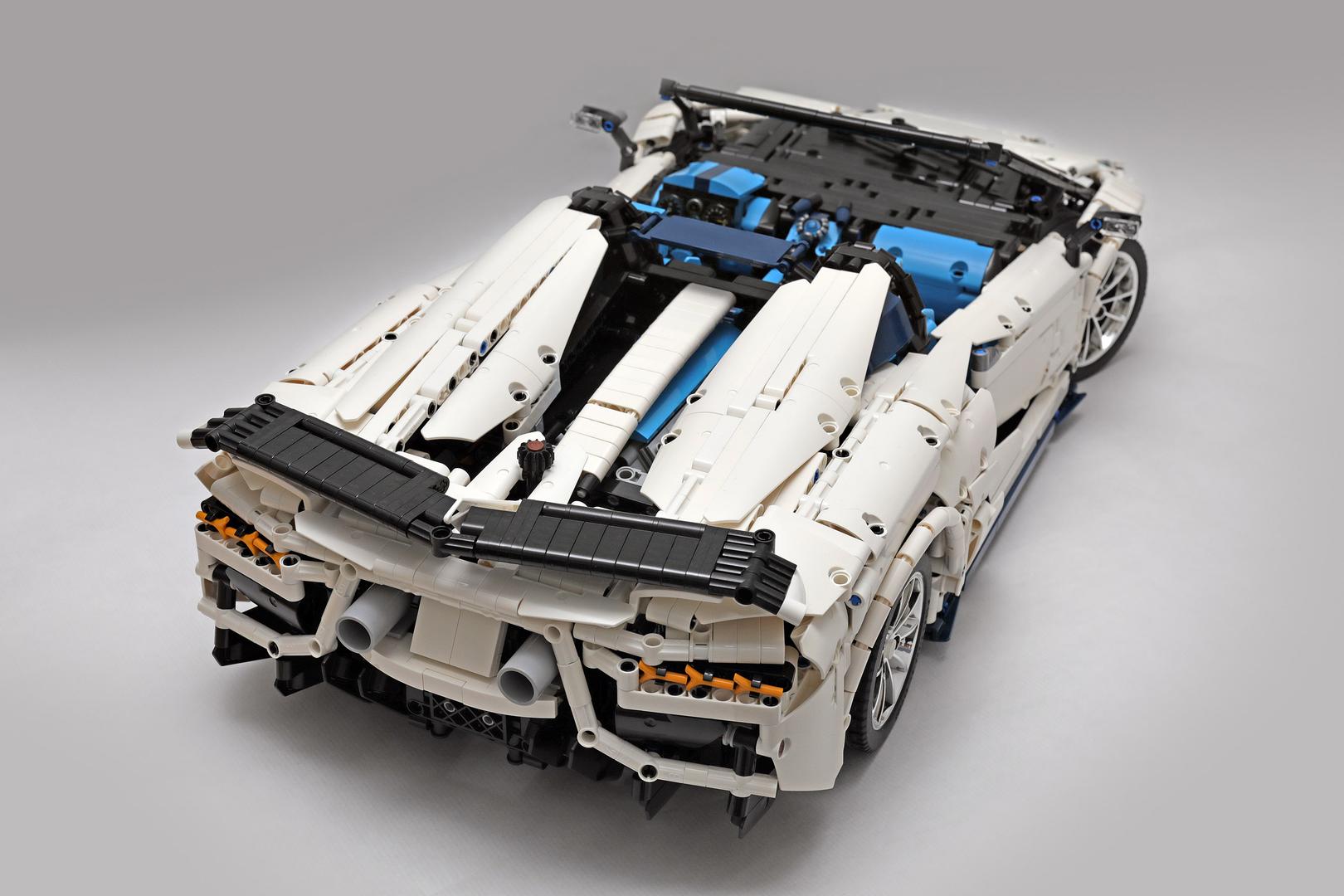 3562 Teile Bausteinmodell MOC  – Moc Supercar Building Blocks 1/8 Scale Bewertung und Preis