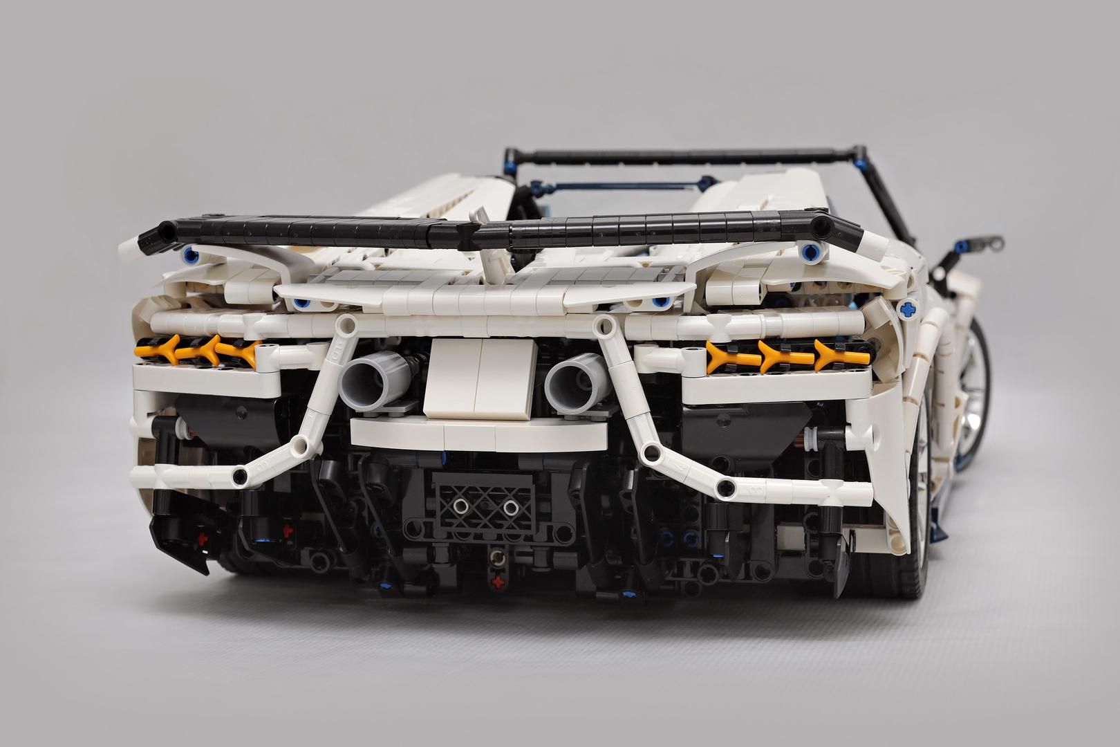 3562 Teile Bausteinmodell MOC  – Moc Supercar Building Blocks 1/8 Scale Bewertung und Preis