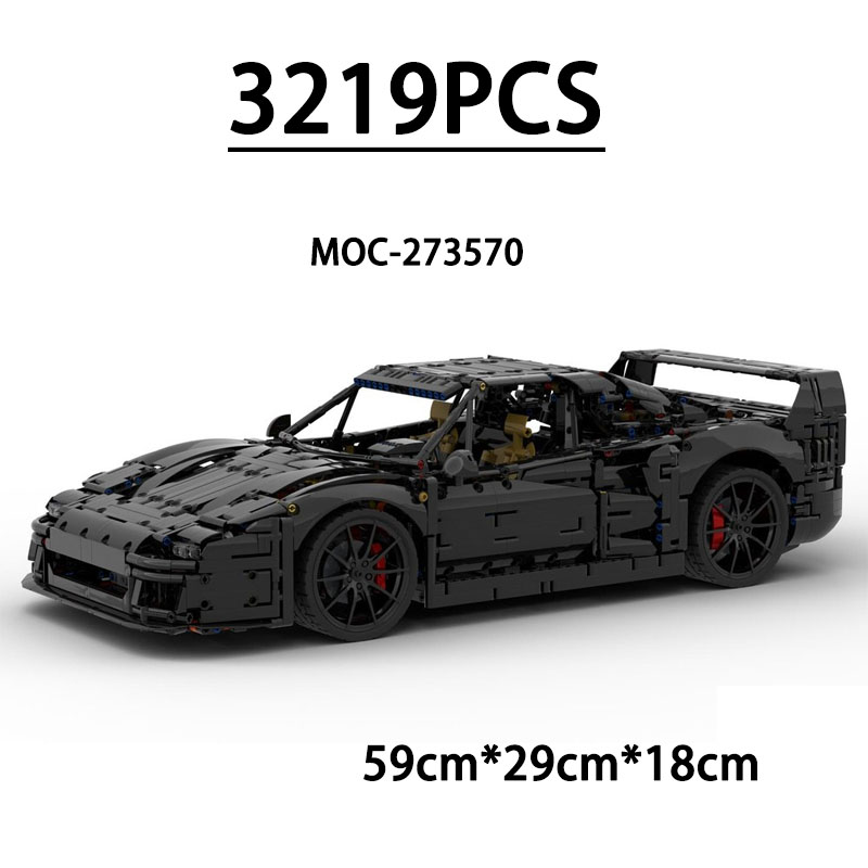 MOC-273570 Bausteine Super-Spo – Moc Supercar Building Blocks 1/8 Scale Bewertung und Preis