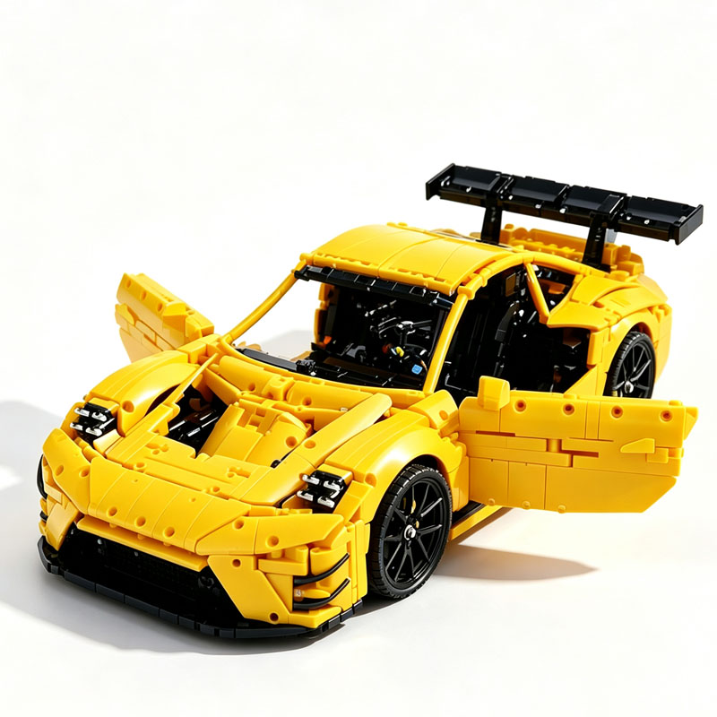 Neues MOC-182607 992GT3R Super – Moc Supercar Building Blocks 1/8 Scale Bewertung und Preis