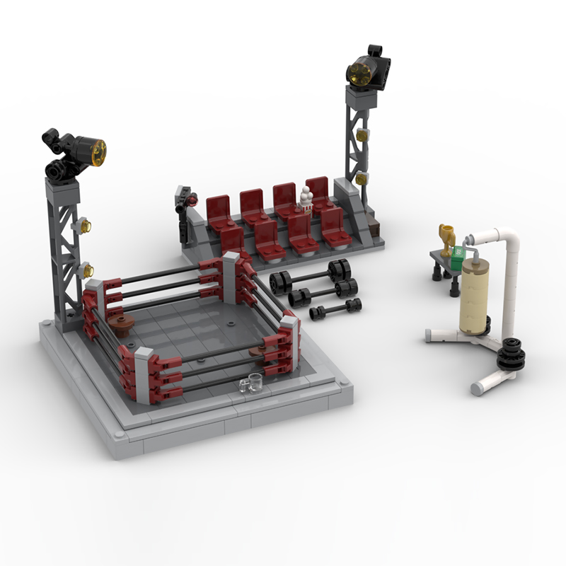Stadtansicht-Modell MOC Bauste – Moc Modular Building Street View Bricks Bewertung und Preis