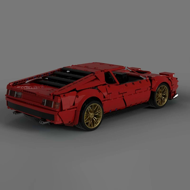 MOC-166809 Supersportwagen im  – Moc Supercar Building Blocks 1/8 Scale Bewertung und Preis