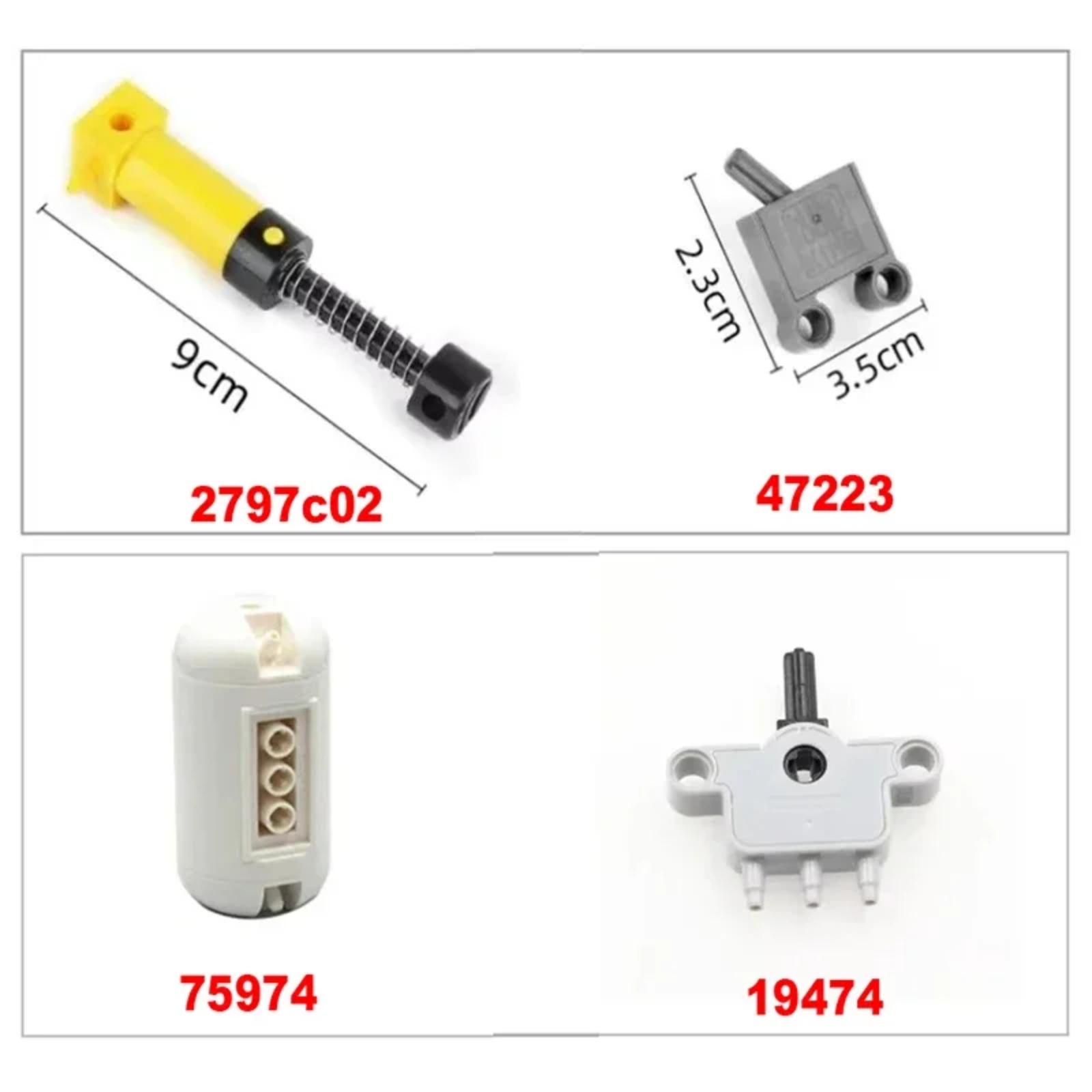 84 teile/satz MOC Pneumatische – Pneumatic Cylinder Pump Technic Parts Bewertung und Preis