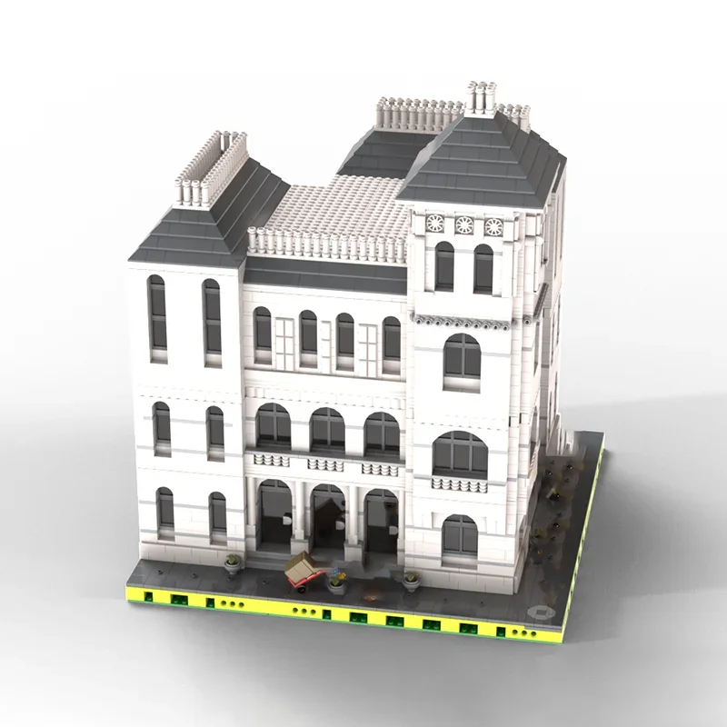 Stadtansicht MOC Bausteine Alt – Moc Modular Building Street View Bricks Bewertung und Preis